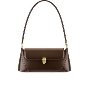 Mocha shoulder bag